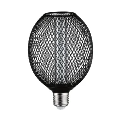 Metallic Glow Standard 230 V Globe LED E27 Spiral 200lm 4,2W 1800K Noir