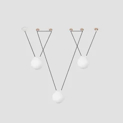 MINE VERRE SPACE 3L Suspension blanche