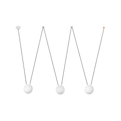 MINE VERRE SPACE 3L Suspension blanche