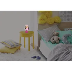 Mini lampe de chevet veilleuse sans fil Barbie