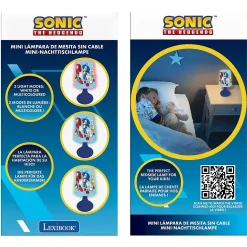 Mini lampe de chevet veilleuse sans fil Sonic