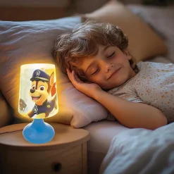 Mini lampe de chevet veilleuse sans fil Pat Patrouille