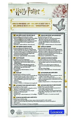 Mini lampe de chevet veilleuse sans fil Harry Potter