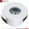 Mini spot LED encastrable 3W DC 12V 3000K Blanc chaud avec Osram Puce