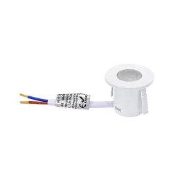 Mini Spot LED Encastrable 1W 90 degrés Rond Blanc (Pack de 4) - SILAMP