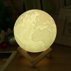 Mini-lampe Terre à poser multicolore MoovyEarth