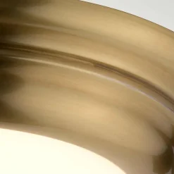 Mini-plafonnier LED Welland 1 lumière - Laiton vieilli