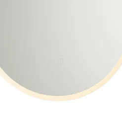 Miroir de salle de bain moderne avec LED et variateur tactile - Bouwina