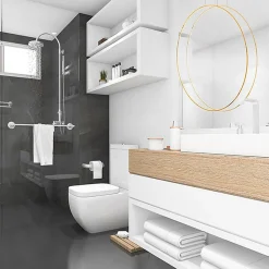 Miroir Light Prestige or LED CCT 3000K/4000K/6000K (réglable) 1 pc.