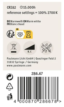 Modern Classic Edition Standard 230 V Sphérique LED Calotte réflectrice E14 4x440lm 4x4,8W 2700K gradable Calotte argentée