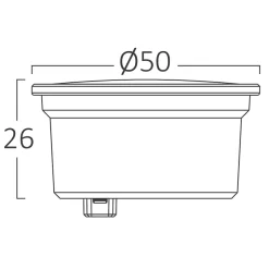 Module LED 5W pour spot encastrable GU10, MR16, 3000K, 380lm, 38 degrés