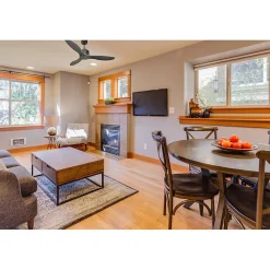 Modulo de KlassFan - Super destratificateur et ventilateur DC 132 cm Gris basalte pales bois noir sans Lumière 25 à 40 m²