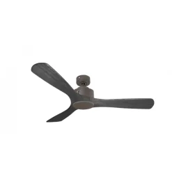 Modulo de KlassFan - Super destratificateur et ventilateur DC 132 cm Chocolat pales bois noir sans Lumière 25 à 40 m²