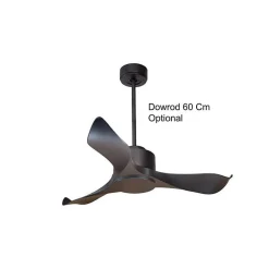 Modulo de KlassFan - Super destratificateur et ventilateur DC Gris basalte sans Lumière idéal pour 20 à 30 m² ultra efficace