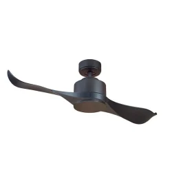 Modulo de KlassFan - Super destratificateur et ventilateur DC Gris basalte sans Lumière idéal pour 20 à 30 m² ultra efficace