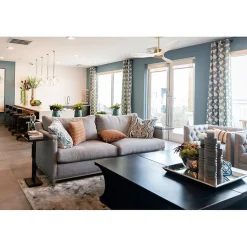 Modulo de KlassFan - Super destratificateur et ventilateur DC 132 cm Laiton pales bois blanc sans Lumière 25 à 40 m²