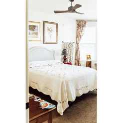 Modulo de KlassFan - Super destratificateur et ventilateur DC 106 cm Chocolat pales bois sombre sans Lumière 15 à 20 m²