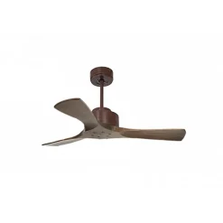 Modulo de KlassFan - Super destratificateur et ventilateur DC 106 cm Marron pales bois sombre sans Lumière 15 à 20 m²