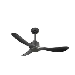 Modulo de KlassFan - Ventilateur de plafond DC sans Lumière Noir et gris basalte, thermostat idéal pour 21 à 25 m²