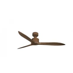 Modulo Latino Slim - Super destratificateur et ventilateur DC 132 cm marron pales bois sombre idéal 26 à 40 m²