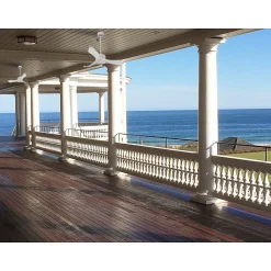 Modulo Regular Exterior - un ventilateur pour extérieur IP44, DC 106 cm Blanc pales abs blanc sans Lumière 10 à 20 m²