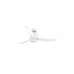 Modulo Regular Exterior - un ventilateur pour extérieur IP44, DC 127 cm Blanc pales abs blanc Lumière dimmable 20 à 30 m²