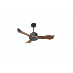 Modulo Regular Exterior - un ventilateur pour extérieur IP44, DC 106 cm Gris basalte pales abs marron sans Lumière 10 à 20 m²