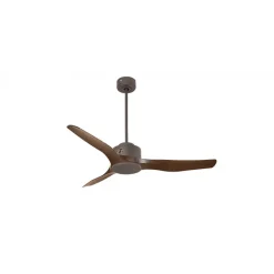 Modulo Regular Exterior - un ventilateur pour extérieur IP44, DC 127 cm Chocolat pales abs marron sans Lumière 20 à 30 m²