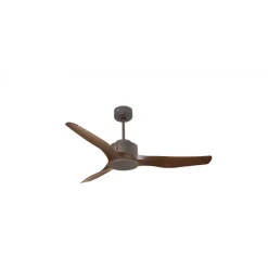Modulo Regular Exterior - un ventilateur pour extérieur IP44, DC 127 cm Chocolat pales abs marron sans Lumière 20 à 30 m²