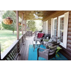 Modulo Regular Exterior - un ventilateur pour extérieur IP44, DC 106 cm Blanc pales abs blanc Lumière dimmable 10 à 20 m²