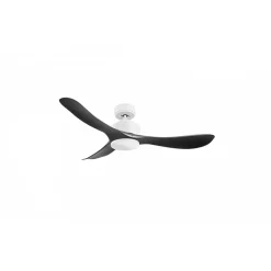 Modulo Regular Exterior - un ventilateur pour extérieur IP44, DC 132 cm Blanc pales abs noir sans Lumière 20 à 35 m²