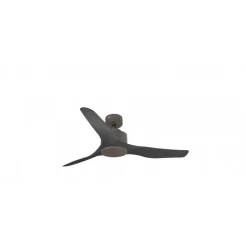 Modulo Regular Exterior - un ventilateur pour extérieur IP44, DC 127 cm Chocolat pales abs noir sans Lumière 20 à 30 m²