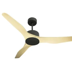 Modulo Regular Exterior -un ventilateur pour extérieur IP44 DC 127 cm Gris basalte pales abs marron sans Lumière 20 à 30 m²