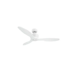 Modulo Regular Ring - Super destratificateur et ventilateur DC 132 cm Blanc pales blanc sans Lumière 25 à 40 m²