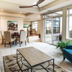 Modulo Slim - Super destratificateur et ventilateur DC 132cm blanc pales bois sombre idéal 26 à 40 m²