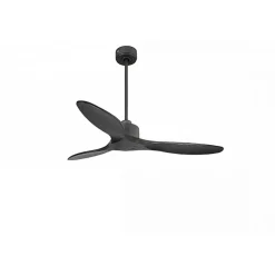 Modulo Slim de Klassfan - Ventilateur de plafond et destratificateur moteur DC basalte et bois noir 25 à 40 m²
