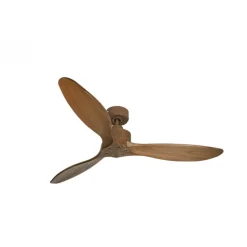 Modulo Slim de Klassfan - Ventilateur de plafond et destratificateur moteur DC marron et pales bois sombre 25 à 40 m²