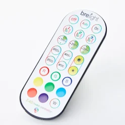 NEELE Lampadaire noir LED intégrée 6,5W - 125lm/ICRGB/détecteur de musique/dimmable/télécommande - plastique - ampoule incluse