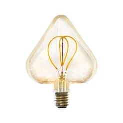 NETTLIFE - ampoule led vintage edison 3w lampe à incandescence rétro e27 lampe décorative en forme de coeur