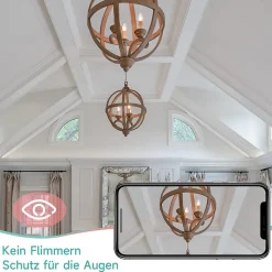 NETTLIFE Ampoule LED E14, lampe à économie d'énergie, 12 pièces, 4W 2700K, ampoule blanche chaude