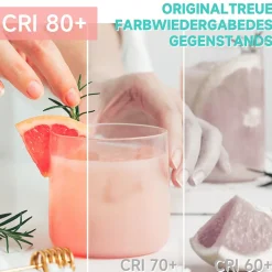 NETTLIFE Ampoule LED E14, lampe à économie d'énergie, 12 pièces, 4W 2700K, ampoule blanche chaude