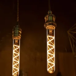 NETTLIFE Ampoule LED Edison tubulaire vintage E27 4W blanc chaud