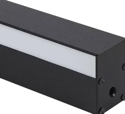 NETTLIFE Applique murale led intérieur - Moderne 80CM 27W couloir up down blanc chaud lampe de couloir lampe