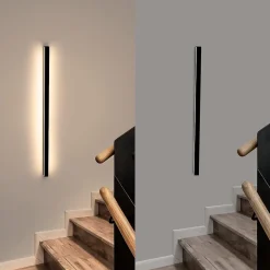 NETTLIFE Applique murale led intérieur - Moderne 80CM 27W couloir up down blanc chaud lampe de couloir lampe