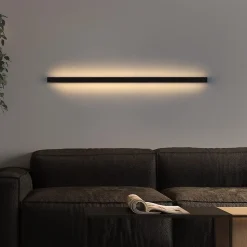 NETTLIFE Applique murale led intérieur - Moderne 60CM 21W couloir up down blanc chaud lampe de couloir lampe