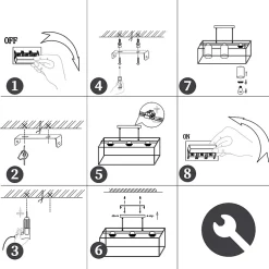 NETTLIFE Lampe à suspension noire 3 flammes en verre vintage E27 lampe à suspension réglable en hauteur