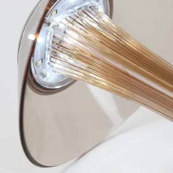 NETTLIFE Lampe de table LED tactile dimmable avec batterie lampe de chevet diurne avec USB