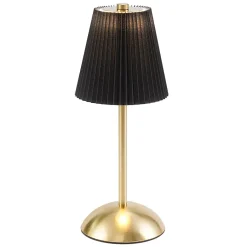 Nettlife Lampe de Table Sans Fil Lot de 2 - Lampe Chevet LED Tactile Dimmable, USB Rechargeable, Abat-jour Tissu, Design Moderne