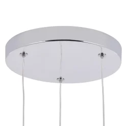 NETTLIFE Lampe Suspendue Pour Salle à Manger En Verre G9 Cristal Moderne à Hauteur Réglable