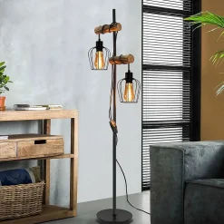 NETTLIFE LED applique intérieure 5W, noir, blanc chaud 3000K, réglable